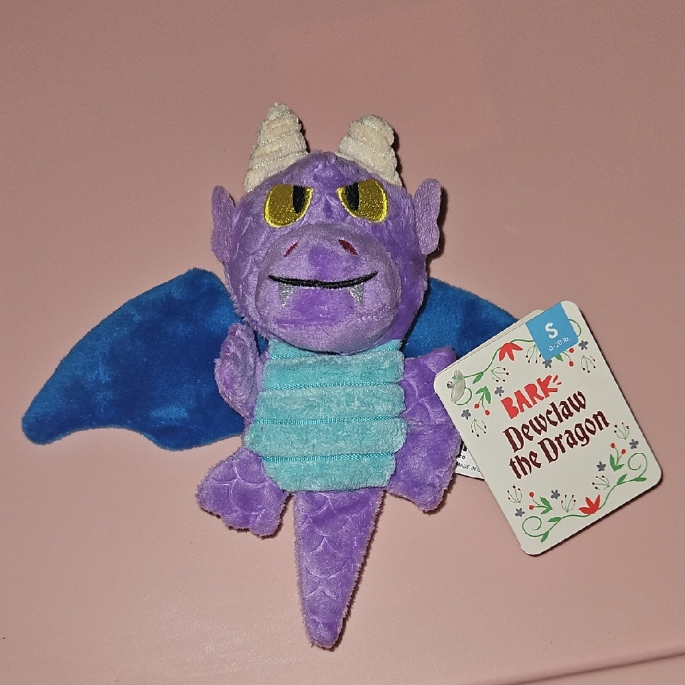 Purple Dragon Plush Toy
